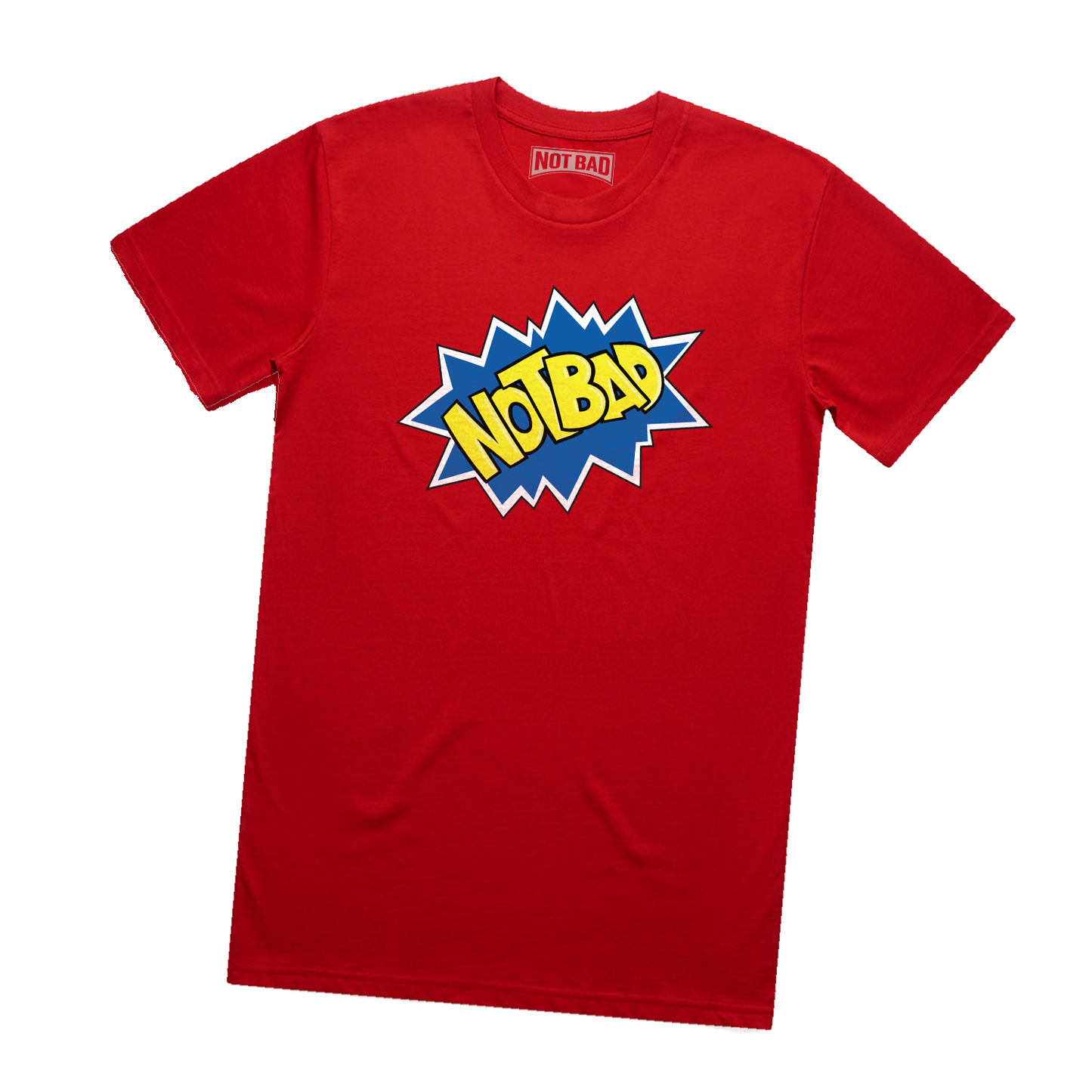 NOTBAD ATOMIC RED PREMIUM T-SHIRT