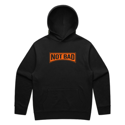NOT BAD ESSENTIAL BLACK RELAX HOODIE