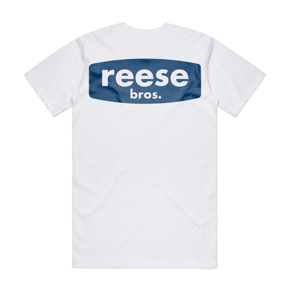 REESE BROS PLUMBING WHITE T-SHIRT
