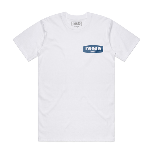 REESE BROS PLUMBING WHITE T-SHIRT
