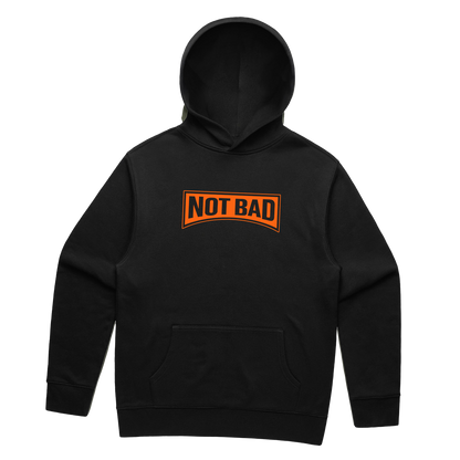 NOT BAD ESSENTIAL BLACK RELAX HOODIE